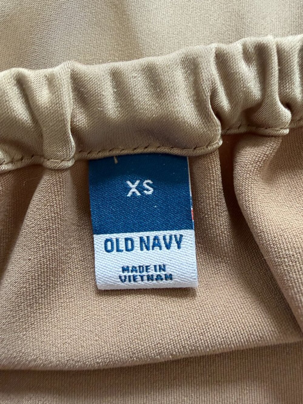 NEW Midi Satin Skirt, Old Navy, Color Tan, XS - Picture 5 of 7